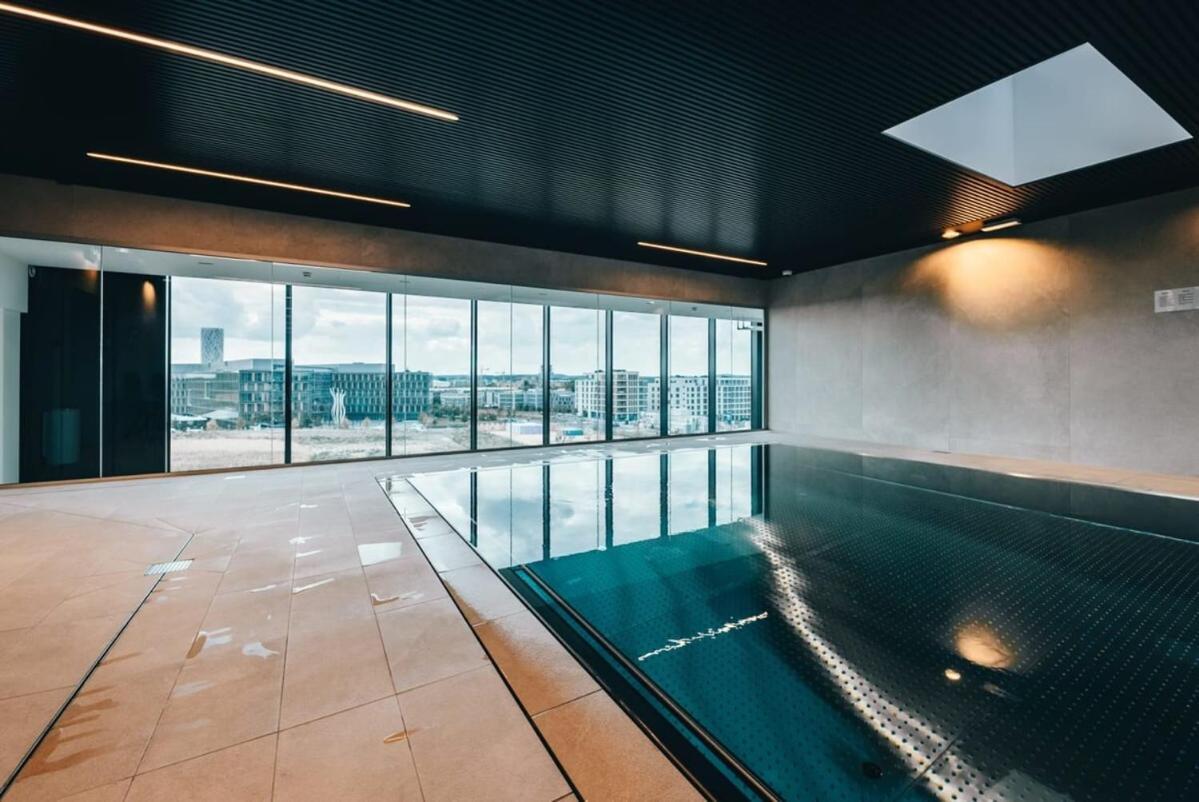 Appartement De Luxe 1 Chambre A Coucher, Centre Commercial, Piscine Et Fitness Luxemburg Exterior foto